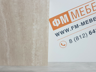 Фото Столешница в цвете «Слоновая кость» - влагостойкая 38 мм (Декор 74). Столешница 38мм - Влагостойкая.