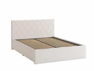 Фото Кровать с мягким изголовьем Ника 1.4. Кровати с мягким изголовьем.