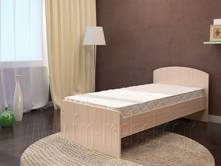 Фото Кровать односпальная Авантаж с матрасом 900*1900. Кровати Авантаж.