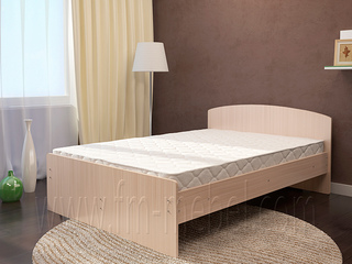 Фото Кровать двуспальная Авантаж с матрасом 1400*2000. Кровати Авантаж.