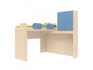 Фото Дельта-18.05 Кровать верхняя 4. Кровати из детской Дельта.