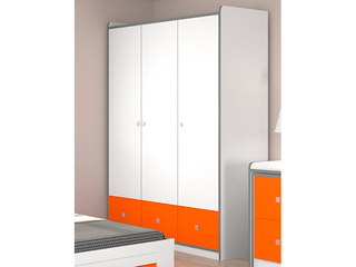 Фото Дельта-9.01 Сильвер шкаф. Модульная детская Дельта Сильвер.