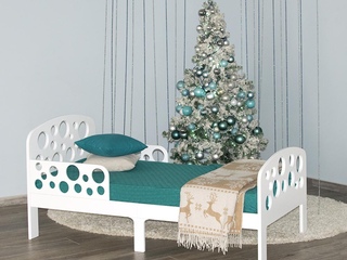 Фото Кровать подростковая Феалта-baby Пузыри 1600*800. Детские кровати фабрики Феалта.