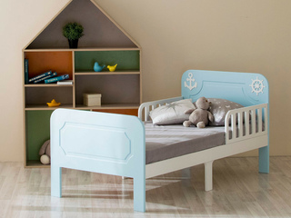 Фото Кровать подростковая Феалта-baby Море 1800*800. Детские кровати фабрики Феалта.