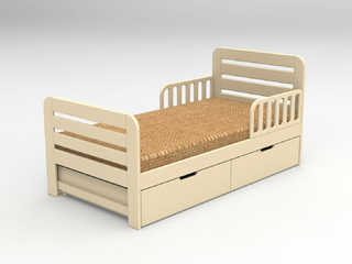 Фото Кровать детская с ящиками Феалта-baby Охта 1600*800. Детские кровати фабрики Феалта.