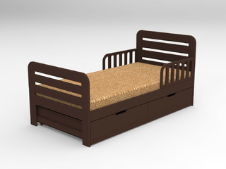 Фото Кровать детская с ящиками Феалта-baby Охта 1800*800. Детские кровати фабрики Феалта.