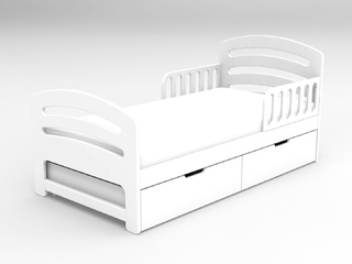 Фото Кровать детская с ящиками Феалта-baby Лахта 1600*800. Детские кровати фабрики Феалта.