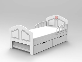 Фото Кровать детская с ящиками Феалта-baby Мотив 1800*800. Детские кровати фабрики Феалта.