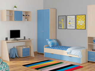 Фото Детская комната Дельта №13. Примеры детских гарнитуров Дельта.