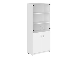 Фото Шкаф для документов со стеклом SR-5W.2. Офисные шкафы и стеллажи Simple.