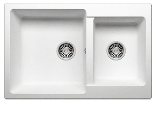 Фото Мойка Polygran F-15. Врезные мойки из искусственного камня.