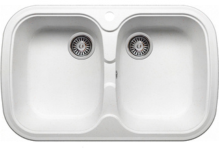 Фото Мойка Polygran F-150. Врезные мойки из искусственного камня.