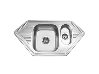 Фото Мойка нержавеющая врезка, 0.8x180, 95х50см(С), выпуск 3 1/2