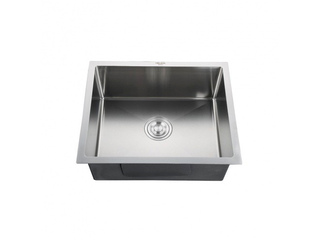 Фото Мойка врезная нерж. MELANA ProfLine H4538. Врезные мойки из нержавейки.