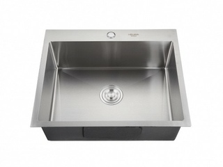 Фото Мойка врезная нерж. MELANA ProfLine H6050. Врезные мойки из нержавейки.