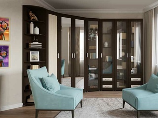 Фото Угловой шкаф Гарун-К15. Составные угловые шкафы.