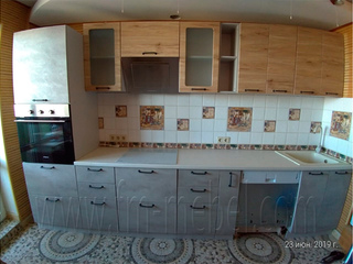 Фото Кухонный гарнитур Лофт №14. Кухонные гарнитуры Лофт.