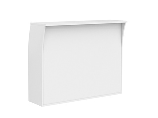 Фото Стойка прямая 1400 Imago-Resepshen РС-3. Офисная мебель Imago-Resepshen.