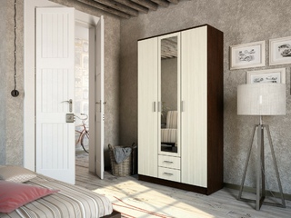 Фото Шкаф Трио. Трёхстворчатые шкафы.