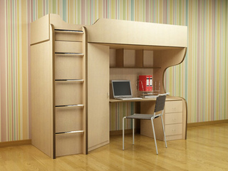 Фото Секция мебельная подростковая Валенсия-11. Подростковые секции Валенсия.