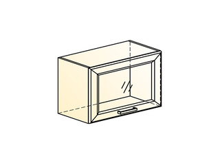 Фото Бергамо Шкаф навесной под вытяжку рамочный L600 Н360. Модули для кухни Бергамо.