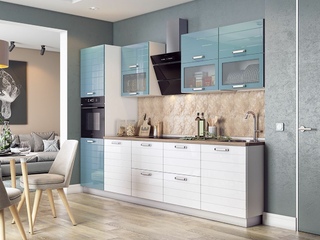 Фото Кухонный гарнитур Виктория №5. Кухонные гарнитуры Виктория.