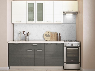 Фото Кухонный гарнитур Виктория 2200. Кухонные гарнитуры Виктория.