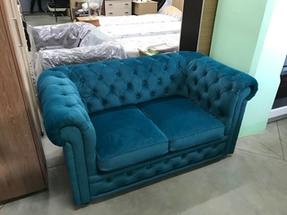 Фото Диван «Честер» двухместный со спальным местом Ифагрит 900*1900. Диван Честер с раскладным механизмом Ифагрит.