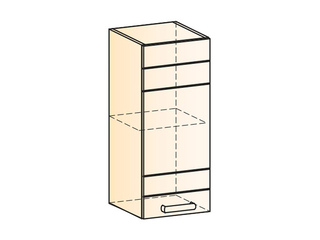 Фото Мечта Шкаф навесной L300 Н720 (1 дв. гл.). Модули для кухни Мечта.