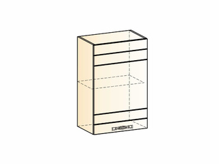 Фото Мечта Шкаф навесной L450 Н720 (1 дв. гл.). Модули для кухни Мечта.