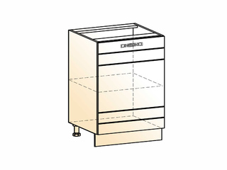 Фото Мечта Шкаф рабочий L600 (1 дв. гл.). Модули для кухни Мечта.
