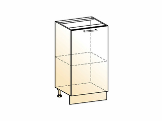 Фото Яна Шкаф рабочий L400 (1 дв. гл.). Модули для кухни Яна.