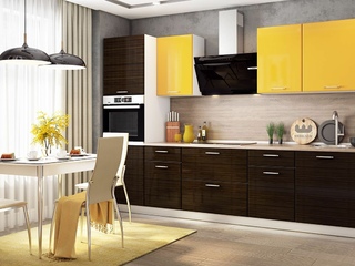 Фото Кухонный гарнитур «Яна» №1 3020. Кухонные гарнитуры Яна.