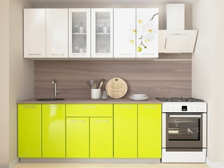 Фото Кухонный гарнитур «Яна» 1800. Кухонные гарнитуры Яна.