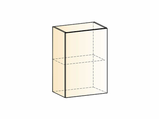 Фото Бостон Шкаф навесной L500 Н720 (1 дв. гл.). Модули для кухни Бостон.