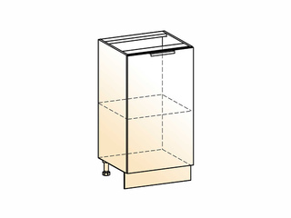 Фото Бостон Шкаф рабочий L400 (1 дв. гл.). Модули для кухни Бостон.
