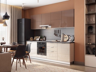 Фото Кухонный гарнитур «Бостон» №5 2620. Кухонные гарнитуры Бостон.