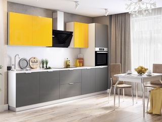 Фото Кухонный гарнитур «Бостон» №4 3200. Кухонные гарнитуры Бостон.