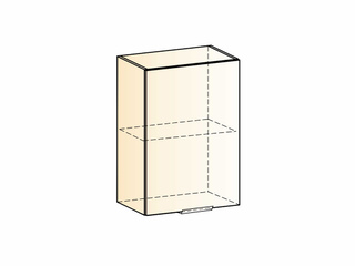 Фото Стоун Шкаф навесной L500 Н720 (1 дв. гл.). Модули для кухни Стоун.