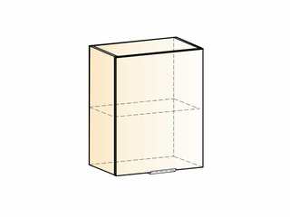 Фото Стоун Шкаф навесной L600 Н720 (1 дв. гл.). Модули для кухни Стоун.