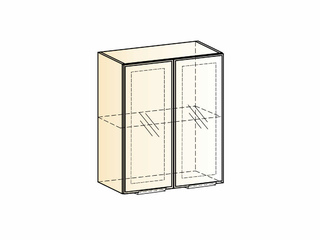 Фото Стоун Шкаф навесной L600 Н720 (2 дв. рам.). Модули для кухни Стоун.