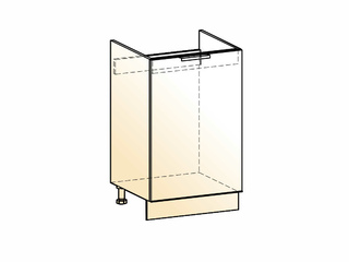 Фото Стоун Шкаф рабочий под мойку L500 (1 дв. гл.). Модули для кухни Стоун.