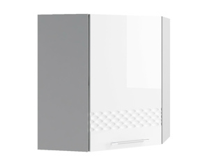 Фото Кухня Капля ПУ 600*600 Шкаф верхний угловой. Модули для кухни Капля.