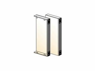 Фото Бавария Пилястра (2 шт.) L75 Н720. Комплектующие кухни Бавария.