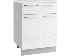 Фото Кухня Капля С2Я 600 Шкаф нижний (2 ящика). Модули для кухни Капля.