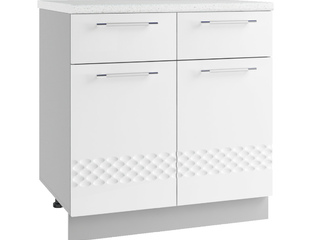 Фото Кухня Капля С2Я 800 Шкаф нижний(2 ящика). Модули для кухни Капля.