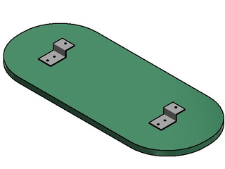 Фото Дельта ограждение №1. Ограничители для кроватей Дельта.