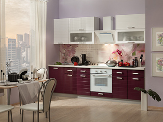 Фото Кухонный гарнитур Виктория 2700. Кухонные гарнитуры Виктория.