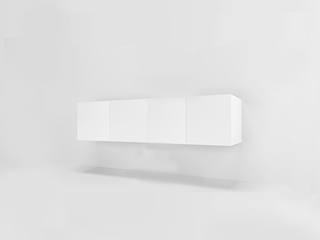 Фото Модульная система «СМАРТ-1» Антресольный шкаф 4х-секционный 1400  (Арт. С-1.2). Модульная система Смарт 1.