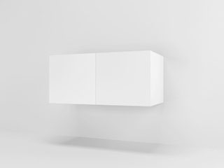 Фото Модульная система «СМАРТ-1» Антресольный шкаф 2х-секционный (Арт. С-1.3). Модульная система Смарт 1.